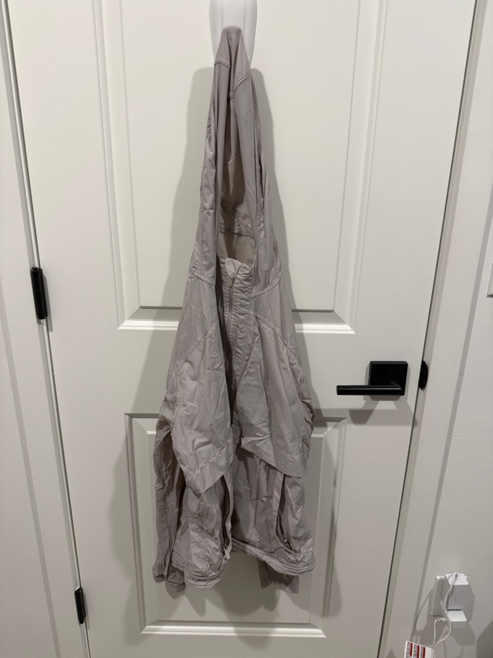 lululemon athletica Light Gray/lavender windbreaker